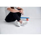 Branded PU Sneakers in use