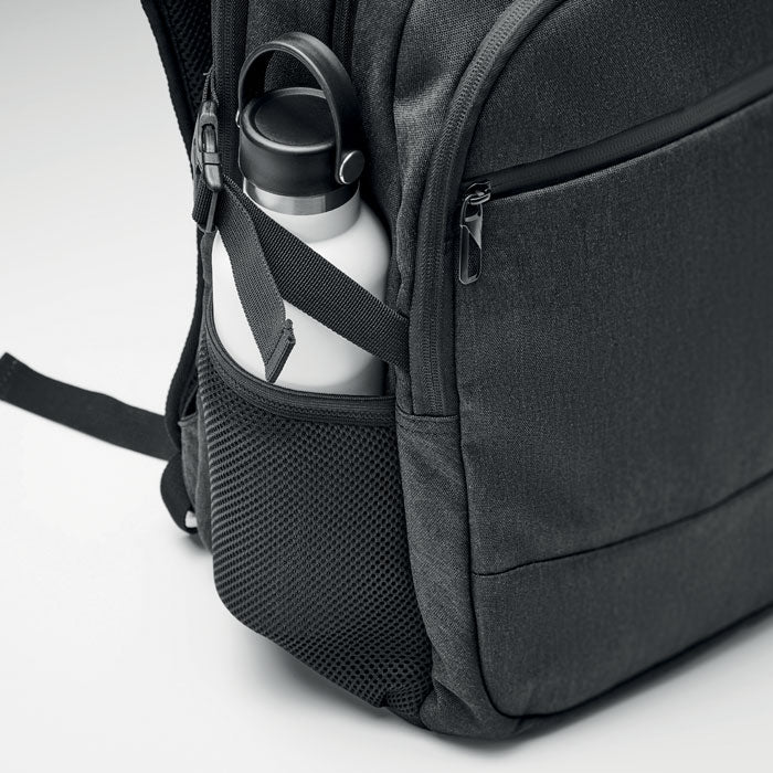Branded 600D RPET Laptop Backpack without branding