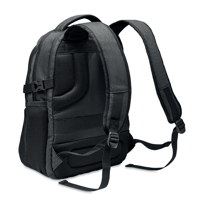 Branded 600D RPET Laptop Backpack without branding