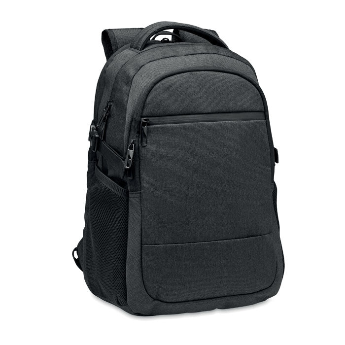 Branded 600D RPET Laptop Backpack without branding