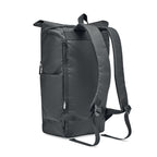 Branded 300D RPET Rolltop Backpack without branding
