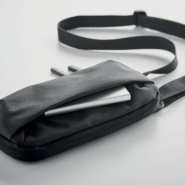Branded RPET Cross Body Phone Bag without branding