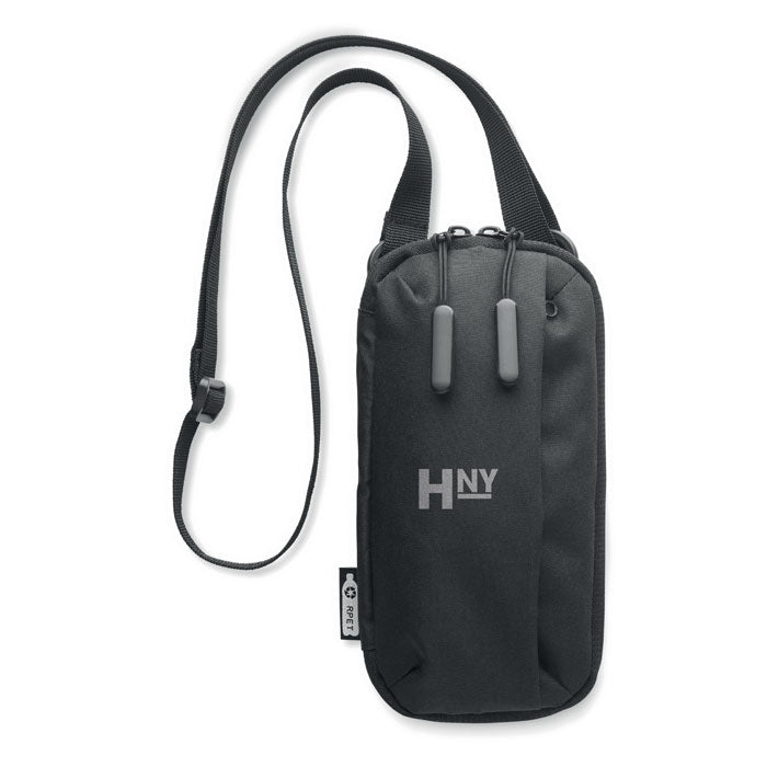 Branded RPET Cross Body Phone Bag
