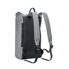 Branded Reflective Rolltop Backpack without branding