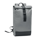 Branded Reflective Rolltop Backpack without branding