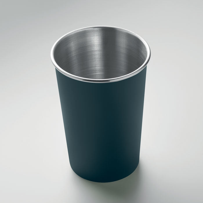 Branded Reusable Recycled Steel Cup without branding