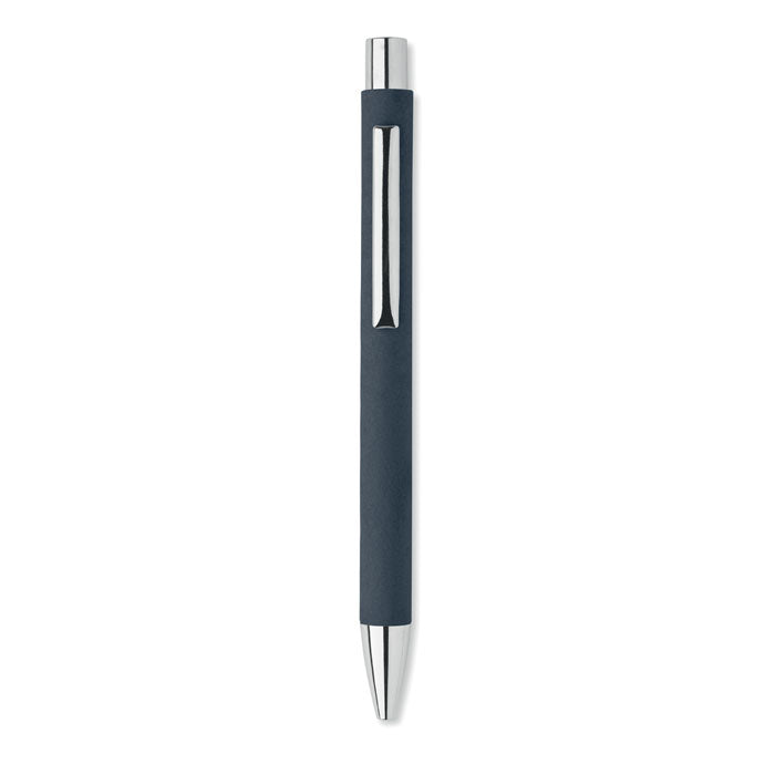 Branded Recycled Paper Push Button Pen without branding