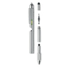 Branded Spirit Level Pen with Ruler and LED