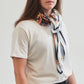 Printed Recycled Satin Polyester Scarf