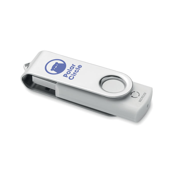Branded Recycled ABS 16GB USB Flash Drive