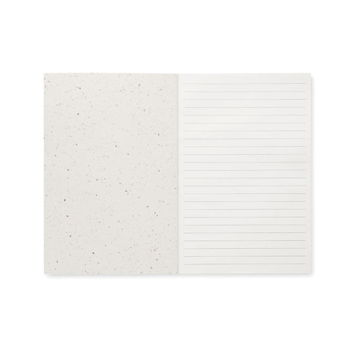 Branded A5 Seed Paper Cover Notebook without branding