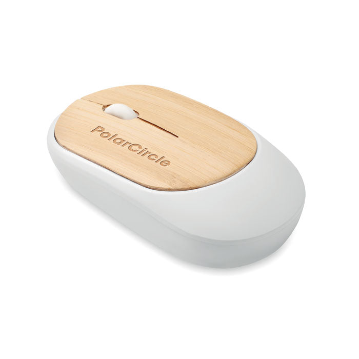 Recycled and Bamboo Wireless Mouse