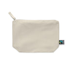 Branded Fairtrade Cotton Cosmetic Bag without branding