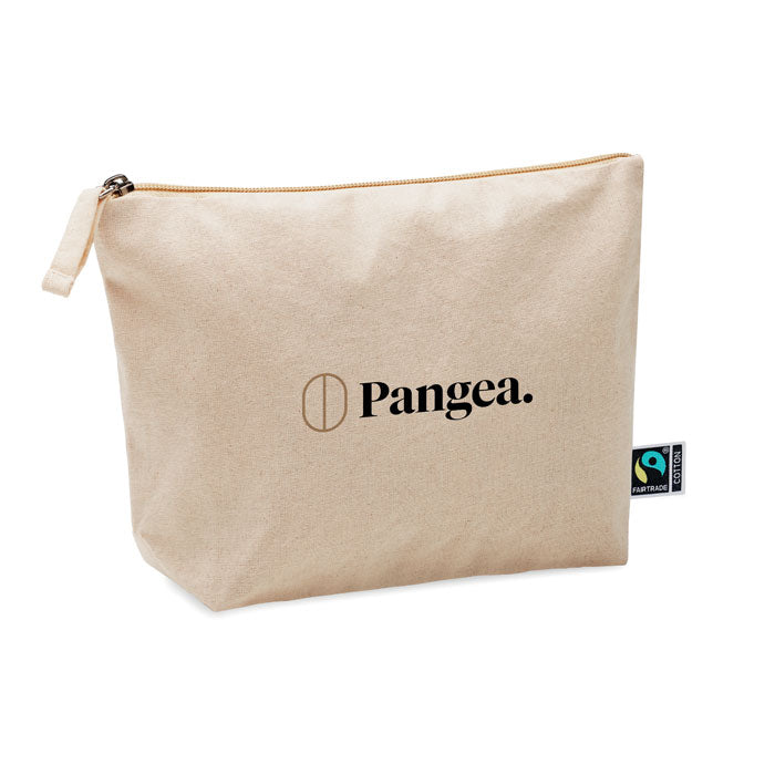Branded Fairtrade Cotton Cosmetic Bag without branding