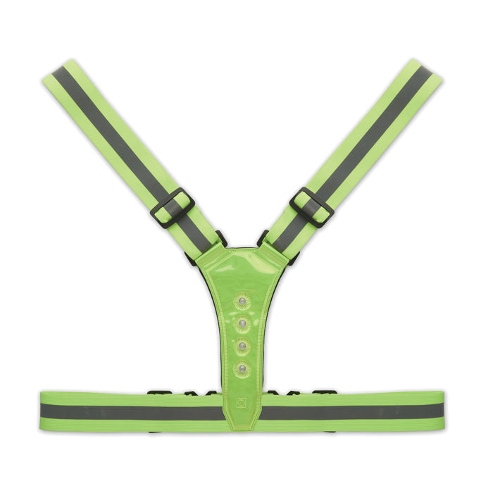 Branded Reflective Body Belt with LED without branding