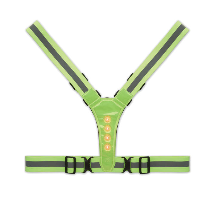 Branded Reflective Body Belt with LED without branding