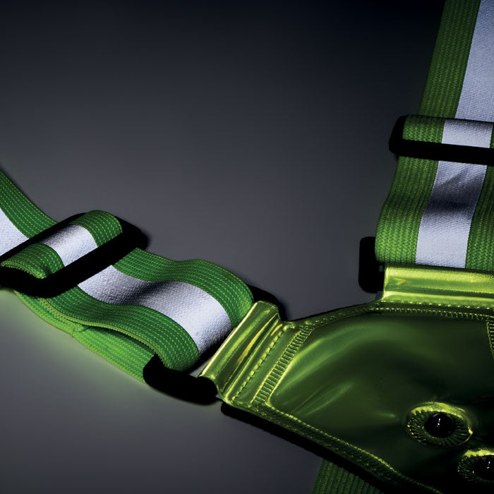 Branded Reflective Body Belt with LED without branding