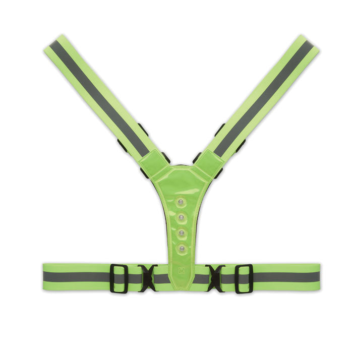 Branded Reflective Body Belt with LED