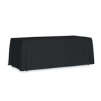 Branded Large Polyester Table Cloth 280 x 210cm in Black