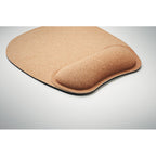Branded Cork Ergonomic Mouse Mat without branding