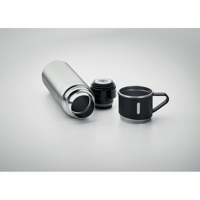 Branded Vacuum Flask with Cup Lid without branding