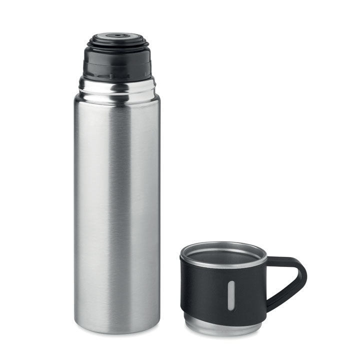 Branded vacuum flask, open