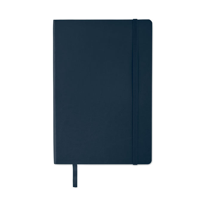Branded A5 Recycled PU Notebook with Inner Pocket without branding