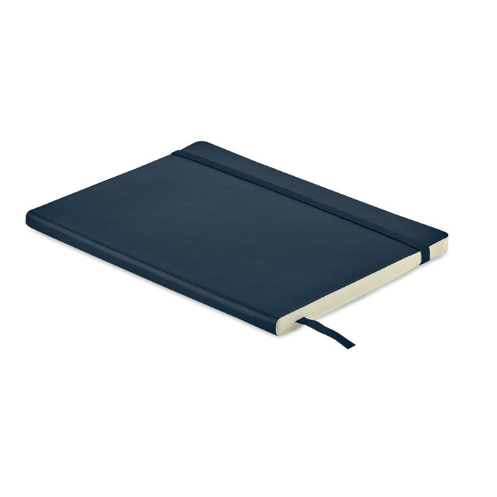 Branded A5 Recycled PU Notebook with Inner Pocket