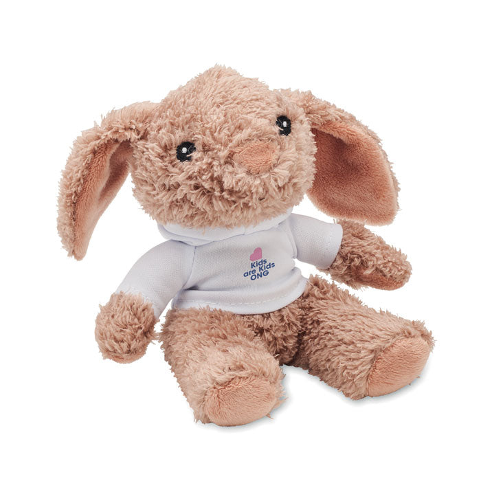 Branded Bunny Plush with Hoodie