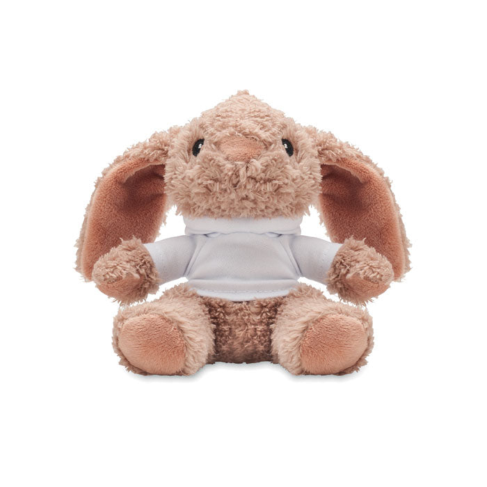 Branded Bunny Plush with Hoodie without branding