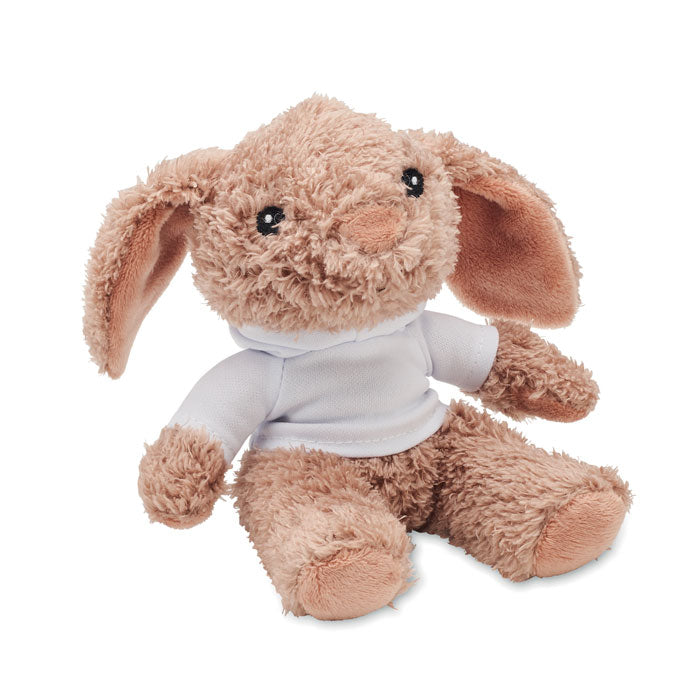 Branded Bunny Plush with Hoodie without branding