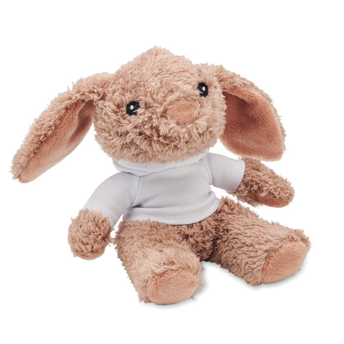 Branded Bunny Plush with Hoodie without branding