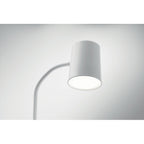 Branded Wireless Phone Charging Office Lamp with Speaker in use
