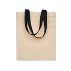 Branded Small Cotton Gift Bag 140gsm in Black