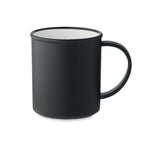 Branded Reusable Vintage Mug in Black