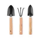 Branded 3 Piece Garden Tool Set in RPET Pouch without branding