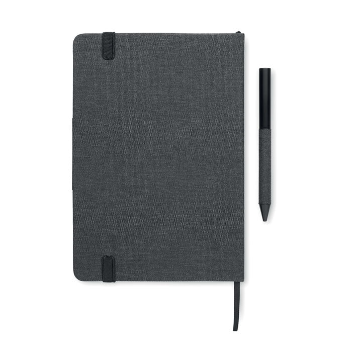 Branded Notebook, Pen and Bottle Gift Set without branding