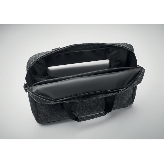 Branded 15 Inch RPET Felt Laptop Bag without branding