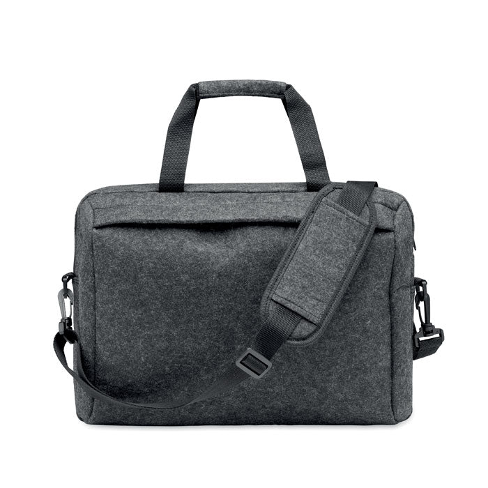 Branded 15 Inch RPET Felt Laptop Bag without branding