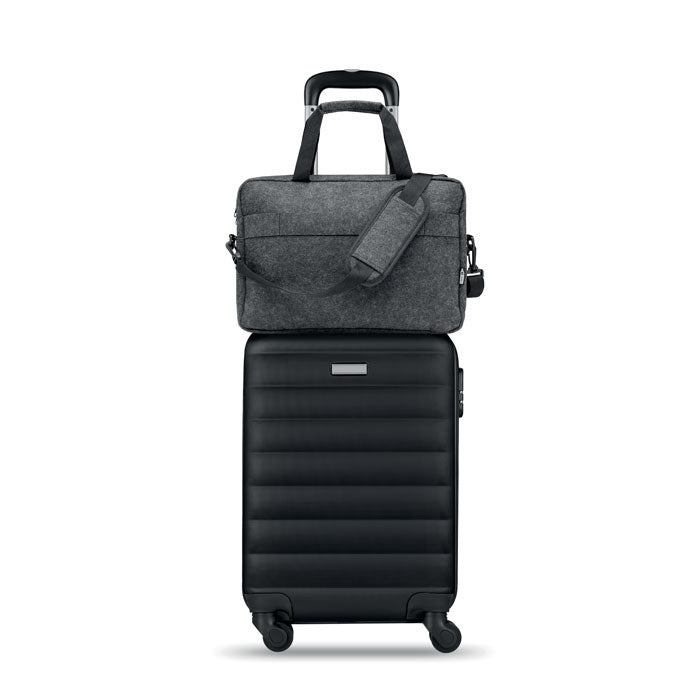 Branded 15 Inch RPET Felt Laptop Bag without branding