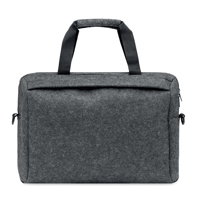 Branded 15 Inch RPET Felt Laptop Bag without branding