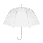 Branded 23 Inch Transparent Umbrella without branding