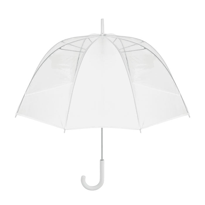 Branded 23 Inch Transparent Umbrella without branding