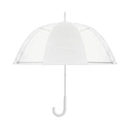 Branded 23 Inch Transparent Umbrella without branding