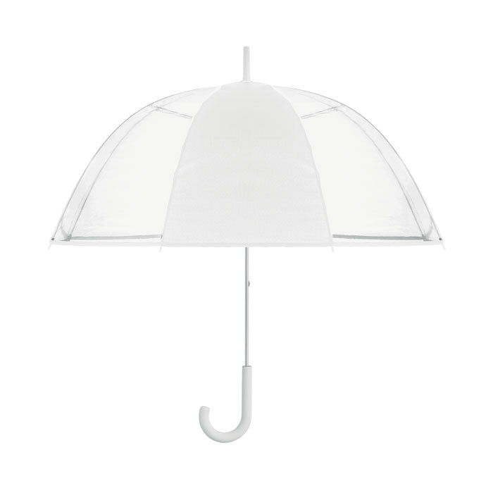 Branded 23 Inch Transparent Umbrella without branding