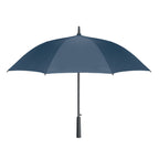 Branded 23 Inch Auto Open Windproof Umbrella in Blue