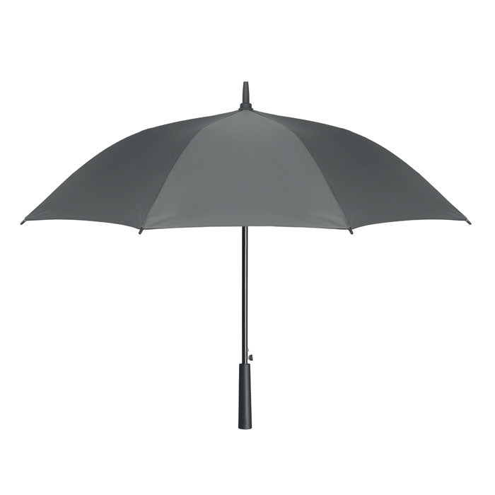 Branded 23 Inch Auto Open Windproof Umbrella in Grey