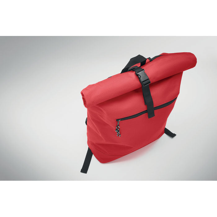 Branded 15 Inch Rolltop Backpack without branding