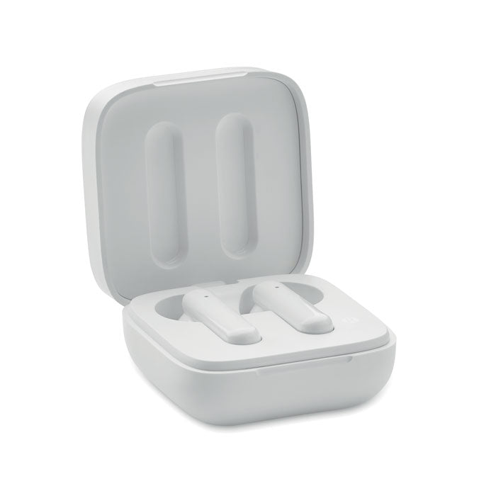 Branded Solar Charging TWS Earbuds without branding