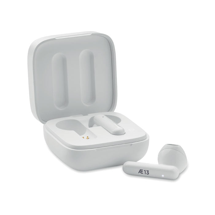 Branded Solar Charging TWS Earbuds
